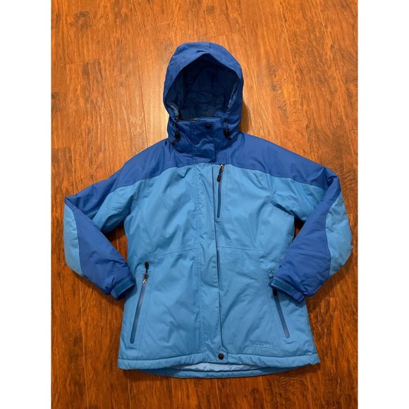 LL Bean Women's Rugged Ridge Parka in Blue Jay Crisp Lapis Size Small Petite - Picture 2 of 13